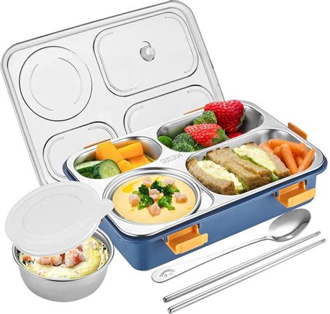 metal lunch box with compartments|lunch box with hidden compartment.